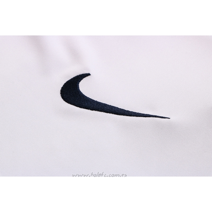 Chandal del Paris Saint-Germain Manga Corta 2022-2023 Blanco